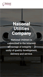 Mobile Screenshot of nationalutilities.com